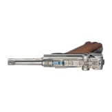 Pistole 08/73 Parabellum, graviert, Mauser-Werke AG, Oberndorf