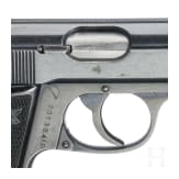 Pistole, Walther Zella-Mehlis, Mod. PP, Kal. 7,65 mm Brown.
