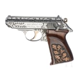 Walther PPK, Ulm, gravierte Luxusausf&uuml;hrung in Box
