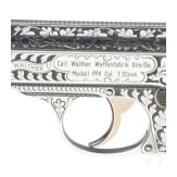Walther PPK, Ulm, gravierte Luxusausf&uuml;hrung in Box