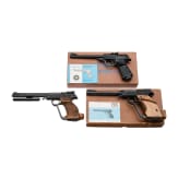 Konvolut mit drei Luftpistolen Walther LP 3 und LP 53