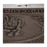 Erinnerungs- oder Siegerplakette des Moto-Club de Nice, datiert 1924