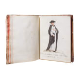 Christian Friedrich Schwan (1733 - 1815), "Abbildungen der vorz&uuml;glichsten Geistlichen-Orden in ihren gew&ouml;hnlichsten Ordenskleidungen", nahezu komplette zweib&auml;ndige Ausgabe, Mannheim, 1791