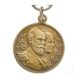 Herzog Friedrich I. von Anhalt - Erinnerungsmedaille zum 25. Regierungsjubil&auml;um 1896