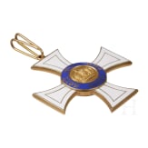 Aus bayerischem Adelsbesitz - Kreuz 2. Klasse des preu&szlig;ischen k&ouml;niglichen Kronen-Ordens im Etui
