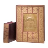 Sammlung patriotischer Prachtb&auml;nde, um 1890 - 1912