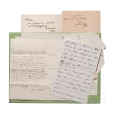 Ludwig August Ritter von Benedek (1804 - 1881) - kleine Sammlung Autographen