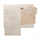 Ludwig August Ritter von Benedek (1804 - 1881) - kleine Sammlung Autographen