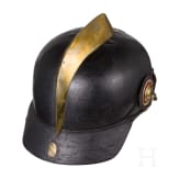 Helm einer preu&szlig;ischen Feuerwehr, vor 1918