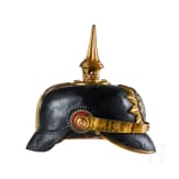 A helmet for IR 89 Mecklenburg Grenadier Officers