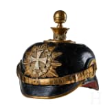 A helmet for Mecklenburg Field Artillery Regt. 60 Reserve Officers