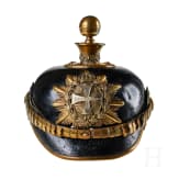 A helmet for Mecklenburg Field Artillery Regt. 60 Reserve Officers
