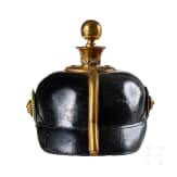 A helmet for Mecklenburg Field Artillery Regt. 60 Reserve Officers