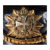 A helmet for Mecklenburg Field Artillery Regt. 60 Reserve Officers
