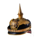 A helmet for Prussian Guard Landwehr Infantry Reserve Officers