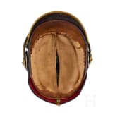 A helmet for Prussian Guard Landwehr Infantry Reserve Officers