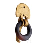Schnalle aus Gold mit Einlagen aus Halbedelsteinen, ostgermanisch, 1. H&auml;lfte 5. Jhdt. n. Chr.