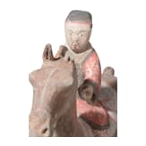 Zwei Reiterfiguren, China, westliche Han-Dynastie (206 v. Chr. - 8 n. Chr.)