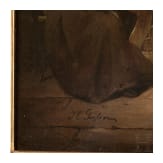 Jakob Emmanuel Gaisser (1825 - 1899) - "M&ouml;nche beim Feierabend", s&uuml;ddeutsch, 19. Jhdt.