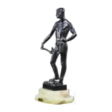 Bergmann, Entwurf Richard Thuss (gest. 1945), Argentor Wien (Ausf&uuml;hrung), um 1920