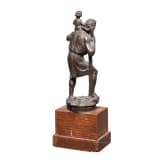 Max Hermann Fritz (1873 - 1948) - Hl. Christophorus aus Bronze, deutsch, 20. Jhdt.