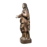 Klagende Maria aus Holz, wohl Spanien, 17. Jhdt.