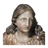Klagende Maria aus Holz, wohl Spanien, 17. Jhdt.