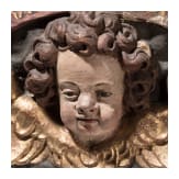Cherubim-Konsole f&uuml;r eine Madonnenfigur, deutsch, 17. Jhdt.