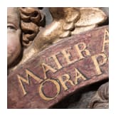 Cherubim-Konsole f&uuml;r eine Madonnenfigur, deutsch, 17. Jhdt.