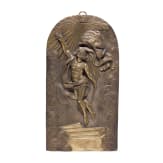Relieftafel mit Auferstehung Christi, deutsch/fl&auml;misch, 1. H&auml;lfte 18. Jhdt.