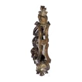 Plastischer T&uuml;rgriff aus Bronze, fl&auml;misch, um 1700