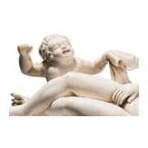 Venus und Amor aus Elfenbein, wohl fl&auml;misch, 17./18. Jhdt.