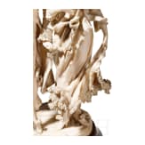 Galantes Paar aus Elfenbein, Otto E. Richter, Dresden, Ende 19. Jhdt.