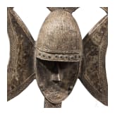 Drei Masken, Maasai/Kota/Chokwe oder Dan, Kenia/Gabon