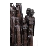 Skulptur einer Familie, Kenia, 20. Jhdt.