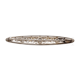 Stabbrosche mit Diamanten