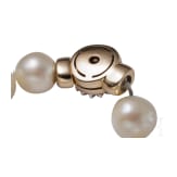 Perlenkette mit Diamanten
