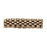 Gliederring mit Diamanten