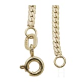 Goldkette mit Rubinen