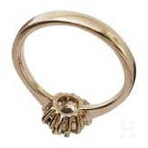 Ring mit Saphir