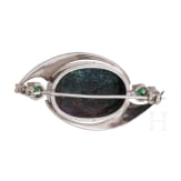Brosche mit Opal