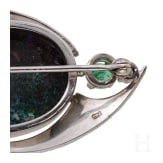 Brosche mit Opal