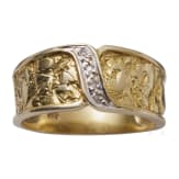 Ring mit Diamanten