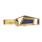 An 18ct gold and lapis lazuli bracelet