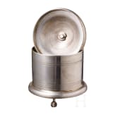 Silberne Deckeldose (Pyxis), Italien, Venedig, 18. Jhdt.