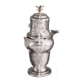 Silbernes K&auml;nnchen mit Zuckerstreuer, Augsburg, Meister "ICR", 1765 - 1767