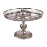 Silberne Tazza mit Widmungsinschrift und Lamm Gottes, deutsch, 1824