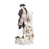Kavalier als Seiler, Frankenthal, um 1760