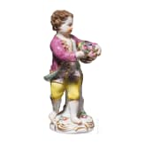 Junge mit Blumenkorb, Meissen, nach 1934