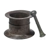 An Iraqi Islamic bronze mortar, 12th - 14th century